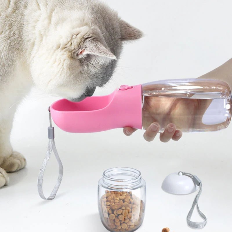 Bouteille d'eau portable pour animaux de compagnie™ - chatparadis