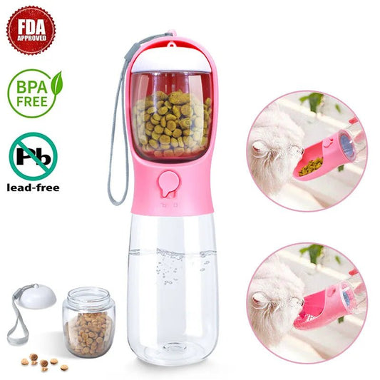 Bouteille d'eau portable pour animaux de compagnie™ - chatparadis